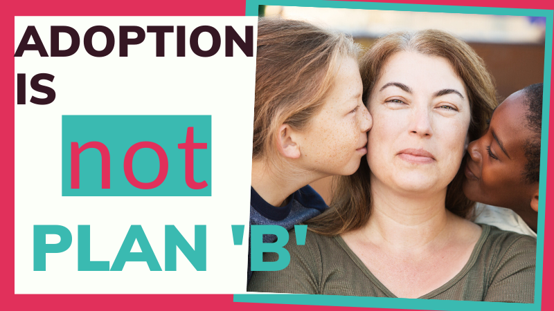 Adoption used to be our 'Plan B' - if we couldn't have kids biologically, we'd adopt. But then God changed our hearts...