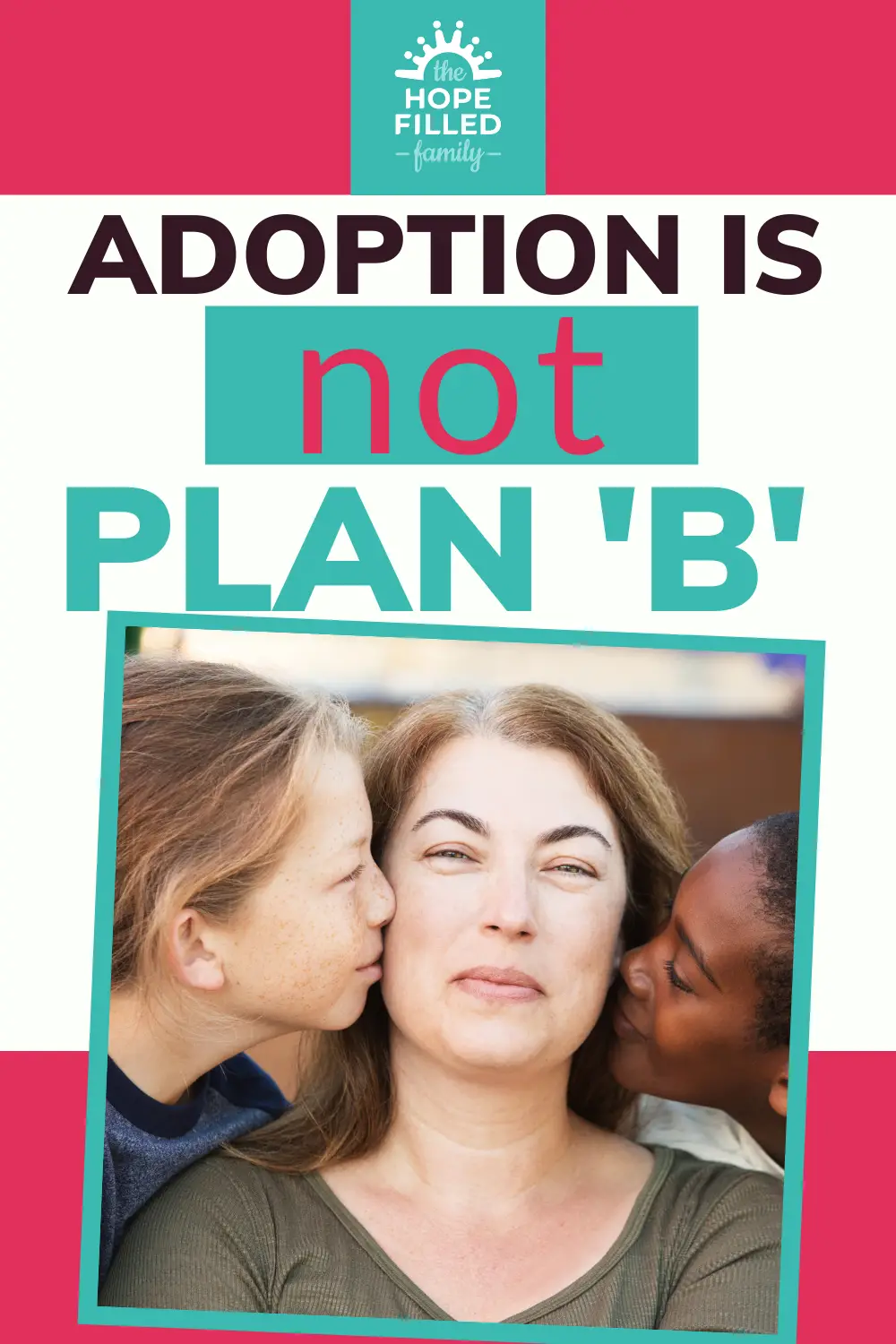 Adoption used to be our 'Plan B' - if we couldn't have kids biologically, we'd adopt. But then God changed our hearts...