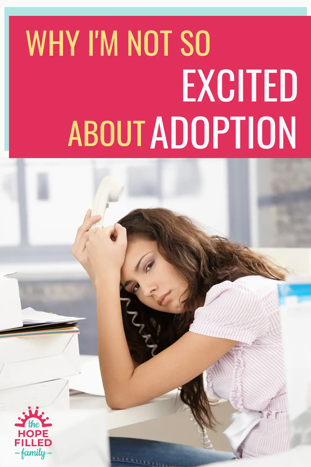 Preparing for adoption is exciting - sometimes - but largely it's just busy!