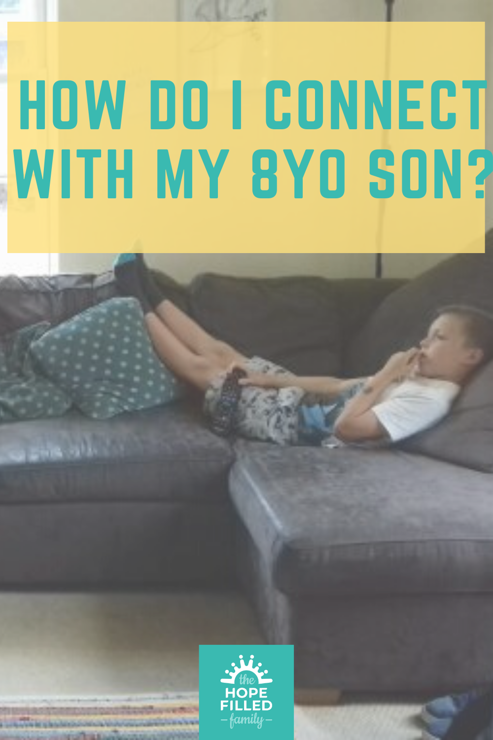 How can a mom and a growing boy find deep connection?