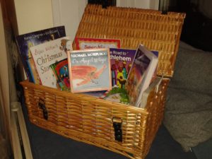 creative advent ideas for children, advent basket