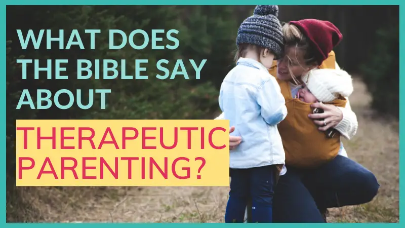 Therapeutic parenting is so beneficial for our adopted/fostered children - and, in fact, any children! But how does it match up with the Bible's wisdom on raising children, and the state of the human heart?