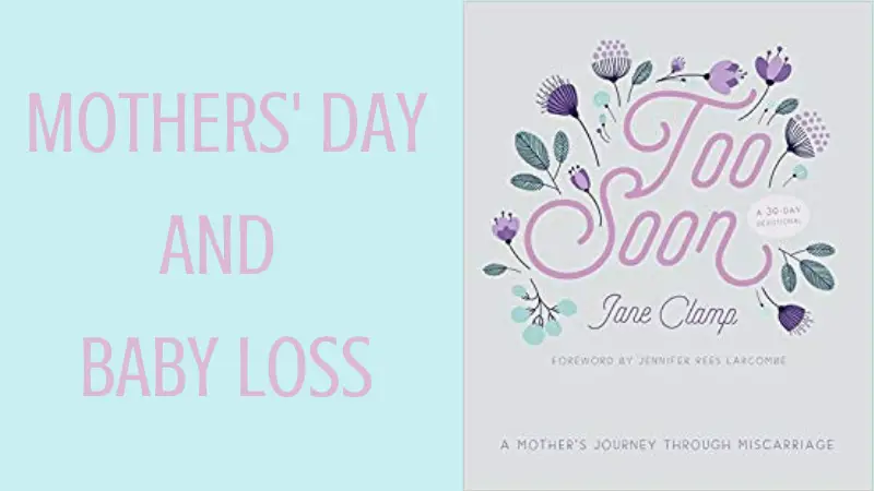 Too Soon by Jane Clamp (SPCK), book review, baby loss, miscarriage, The Hope-Filled Family