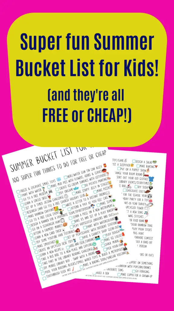 Free and Cheap Things to do With Your Kids This Summer