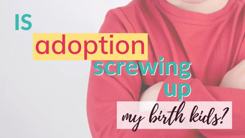 Mixing biological and adopted kids comes with challenges. Can birth and adopted kids be raised together? What is the impact of adopting when you have birth kids?