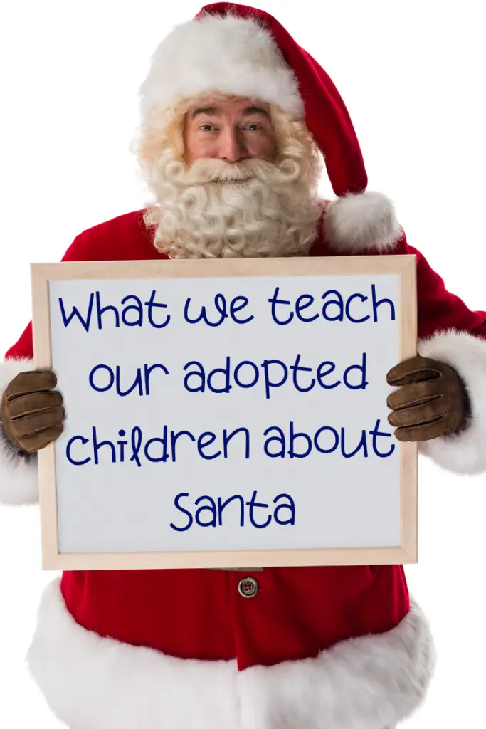 What we teach our adopted children about Santa. For children who have experienced trauma, Christmas can throw up all sorts of triggers. This is what we do with our children.