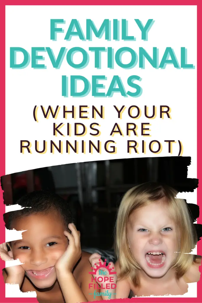 What is the best way to lead a family devotion? These family devotion ideas will help guide you through the chaos of family life towards Jesus together.