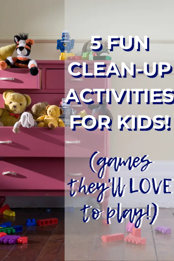 These clever, simple clean up games will make tidying fun for your kids, teaching them valuable life skills and saving you time! #parenting #tidyup #cleanup #games #lifeskills