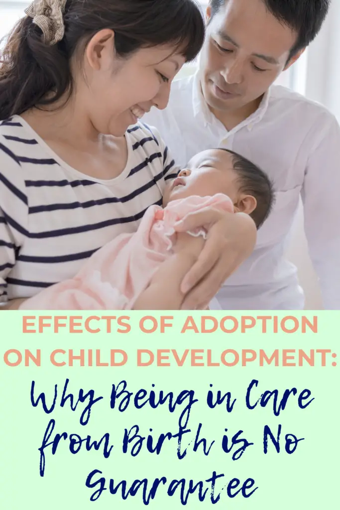 This article explains why adopted children are more susceptible to pre-birth factors which might affect their development, such as domestic violence, drinking alcohol and substance abuse. It counters the argument that just because a child is taken into care at birth they will be 'fine'.