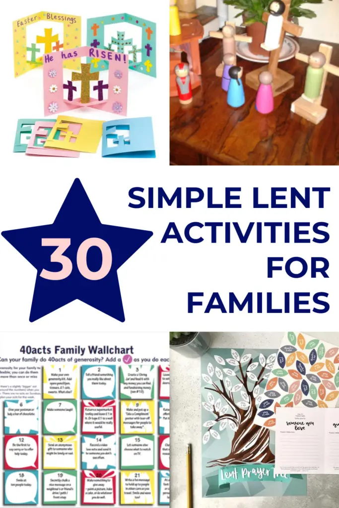 30 SIMPLE LENT ACTIVITIES FOR FAMILIES