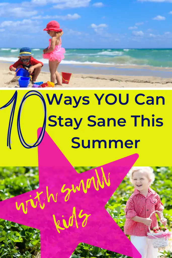 Daunted by the prospect of a long summer break with young children? This guide is packed full of tips, ideas and activities to help you preserve your sanity! #summer #parenting #toddlers #babies #preschoolers