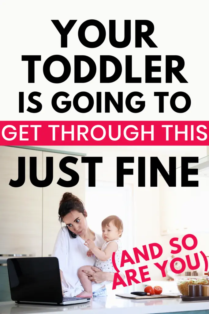 Preschool parents, don't stress about the impact of isolation on your child. You can be everything they need in a parent right now.