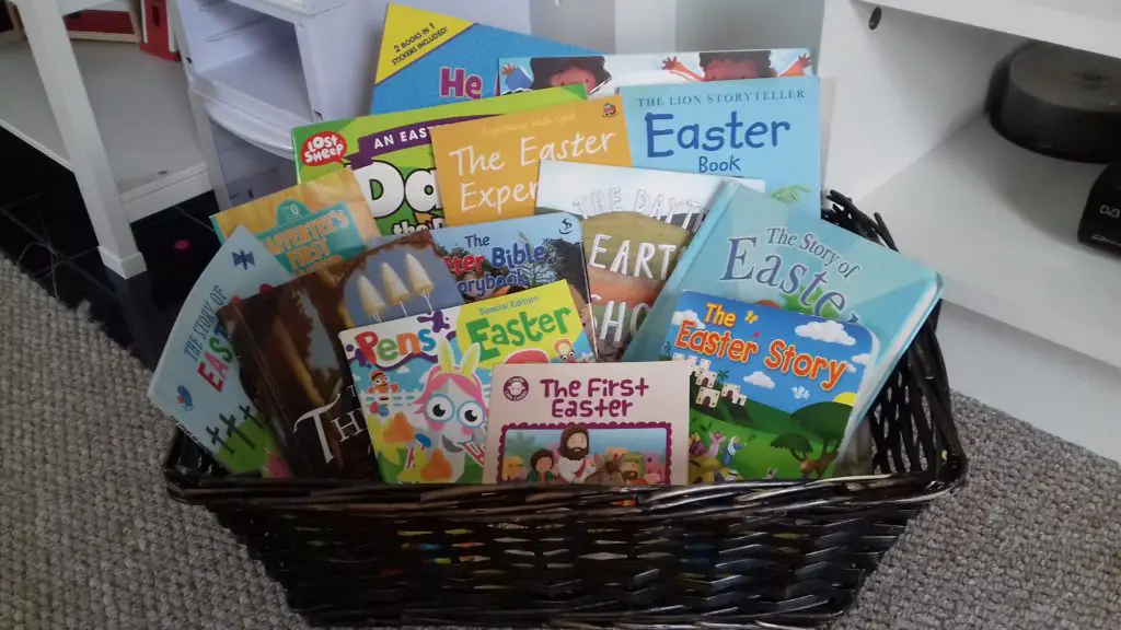 creative lent ideas, creative easter ideas, for children and families, easter basket, easter books and resources for families