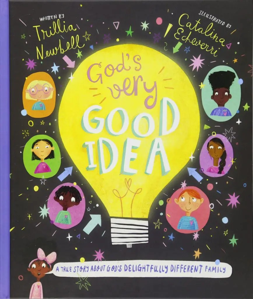 Gods very good idea - Trillia Newbell. The best books for kids about race that they need on their bookshelves. in classrooms and in libraries. These 25+ suggestions have all been enjoyed by our family, and are guaranteed to raise healthy discussions about cultural diversity.
