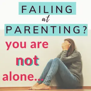 For those days (or weeks, or months, or years) when you feel like you're failing at parenting, here is your hope, your encouragement and some practical ideas.