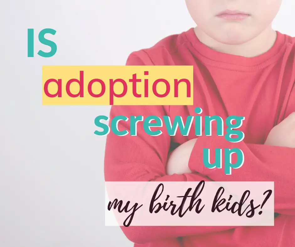 Mixing biological and adopted kids comes with challenges. Can birth and adopted kids be raised together? What is the impact of adopting when you have birth kids?