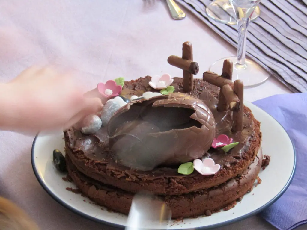 creative lent ideas, easter resurrection cake