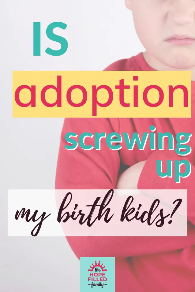 Mixing biological and adopted kids comes with challenges. Can birth and adopted kids be raised together? What is the impact of adopting when you have birth kids?