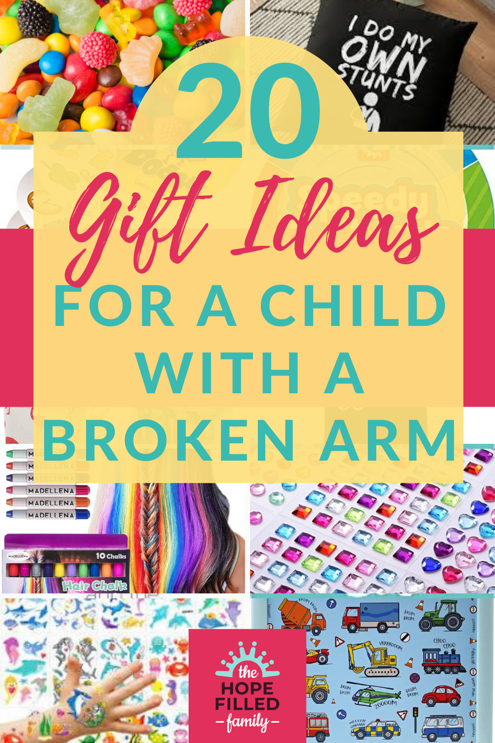 20 CARE PACKAGE IDEAS FOR A KID WITH A BROKEN ARM