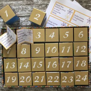 Active Advent calendar activities - from How to Celebrate Advent at Home: 10 Advent Ideas for Families.