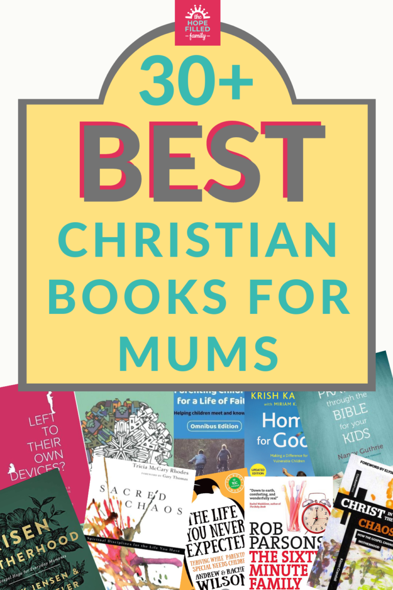 30+ Best Christian Books for Moms The HopeFilled Family