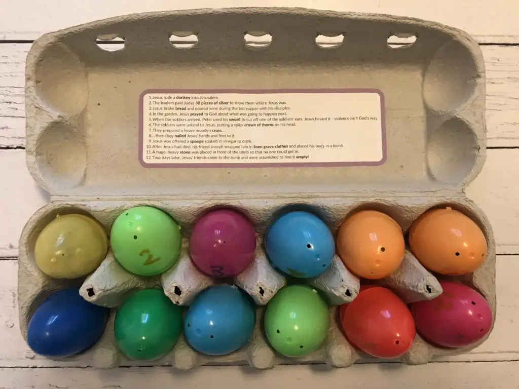 resurrection eggs, what are the 12 items in resurrection eggs, what do the resurrection eggs mean