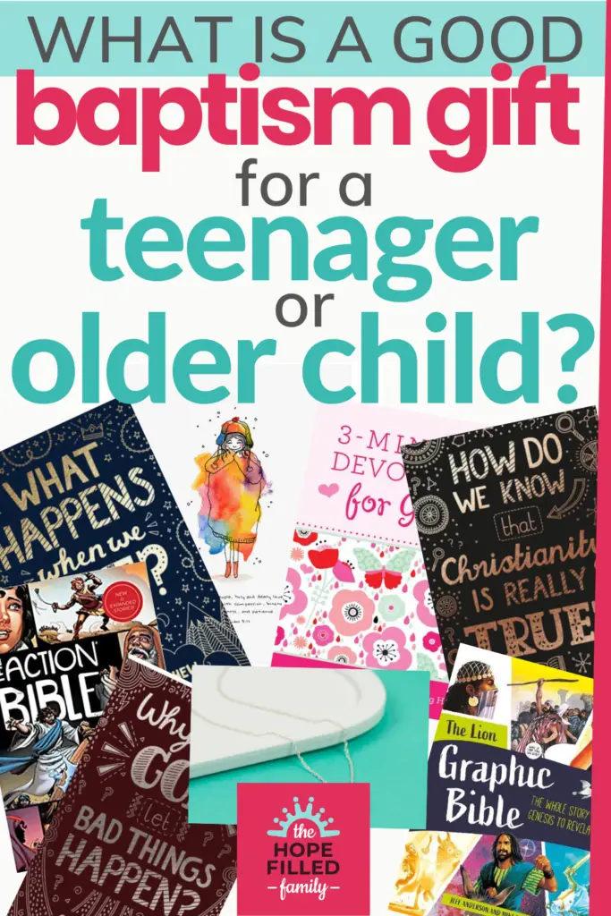 What is a Good Baptism Gift for a Teenager or Older Child?