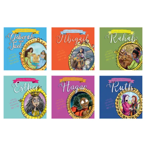 mighty girl mighty god books, series, lucy rycroft, deborah and jael, abigail, rahab, esther, hagar, ruth