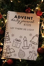 rooted advent daily journal for kids, the hope filled family, advent family ideas